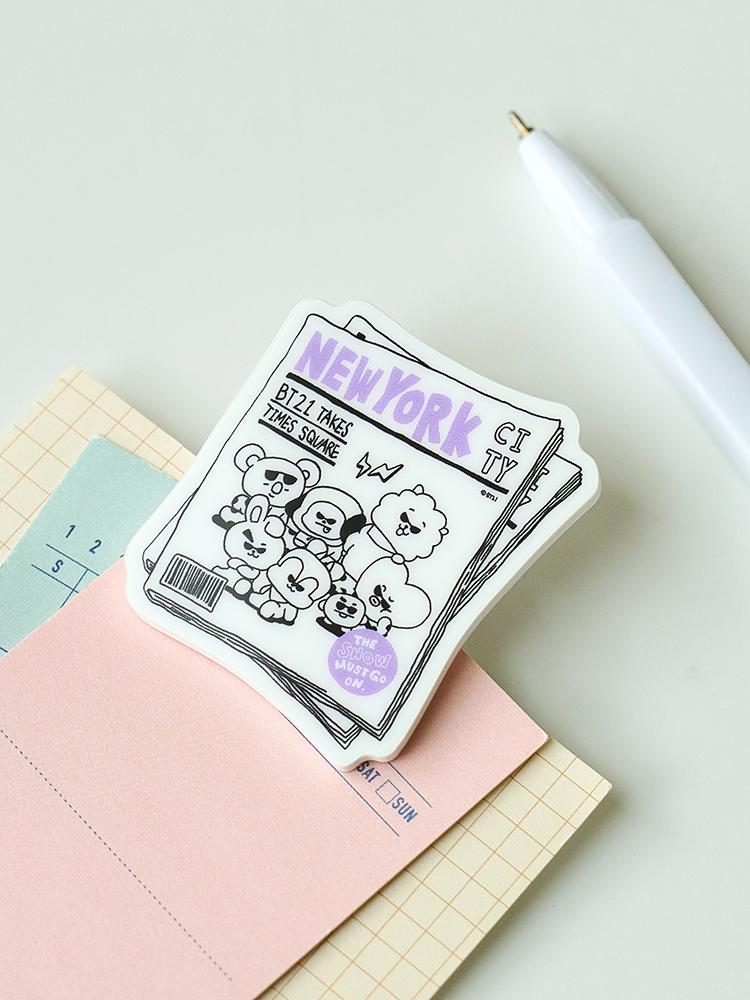 BT21 CITY EDITION Acrylic Clip Magnet - New York
BT21 CITY EDITION Acrylic Clip Magnet - New York