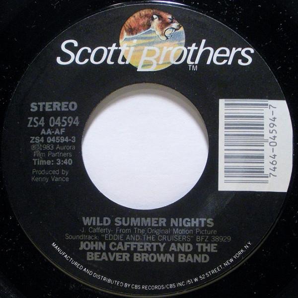 7inch Record JOHN CAFFERTY & THE BEAVER BROWN BA - Wild Summer Nights ZS404594 Scotti Bros. Re 1983 US Rock Used
7inch Record JOHN CAFFERTY & THE BEAVER BROWN BA - Wild Summer Nights ZS404594 Scotti Bros. Re 1983 US Rock Used