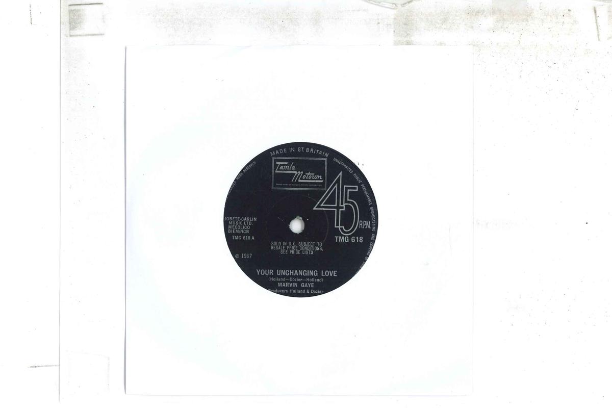 7inch Record MARVIN GAYE Your Unchanging Love Ill Take Ca TMG618 TAMLA MOTOWN 1967 UK SoulFunk Used
7inch Record MARVIN GAYE Your Unchanging Love Ill Take Ca TMG618 TAMLA MOTOWN 1967 UK SoulFunk Used