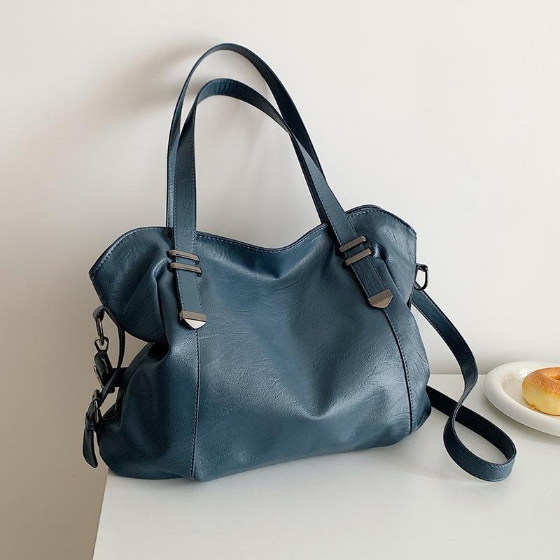 Женская сумка новый стиль косая через плечо портативная женская сумка синий