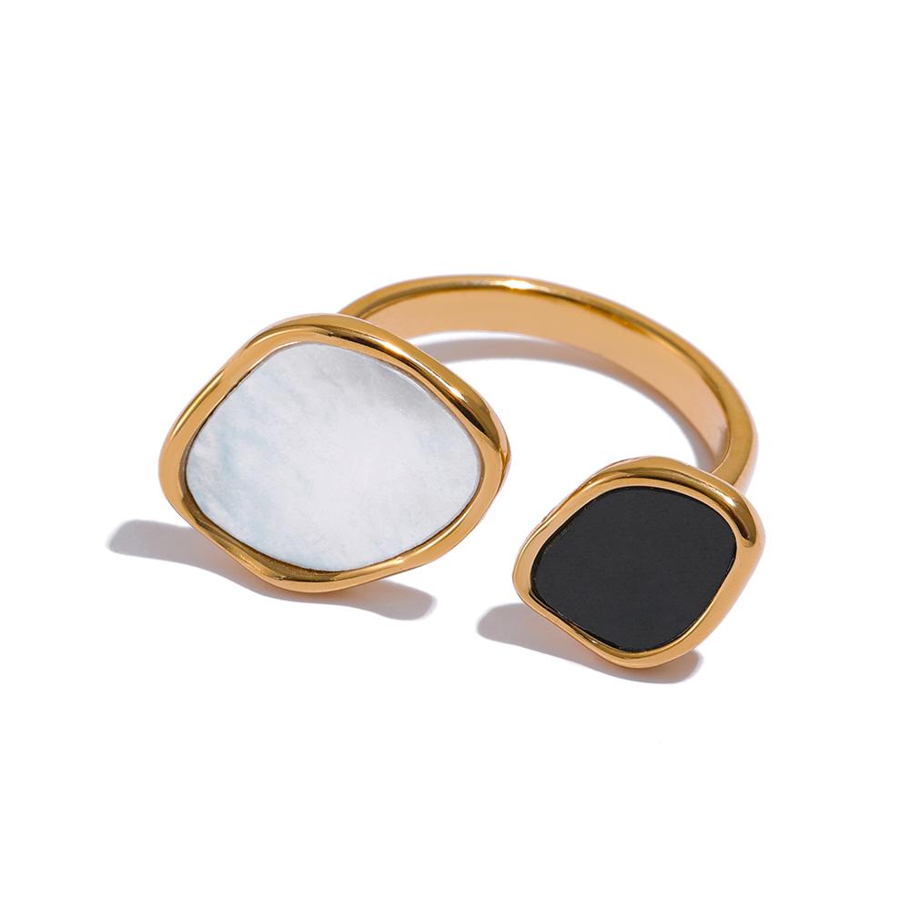 Yhpup Acrylic Shell Ring Jewelry 316L Stainless Steel Geometric Women Finger Ring Bagues Pour Femme Accessories Femme Gift 7
Yhpup Acrylic Shell Ring Jewelry 316L Stainless Steel Geometric Women Finger Ring Bagues Pour Femme Accessories Femme Gift 7