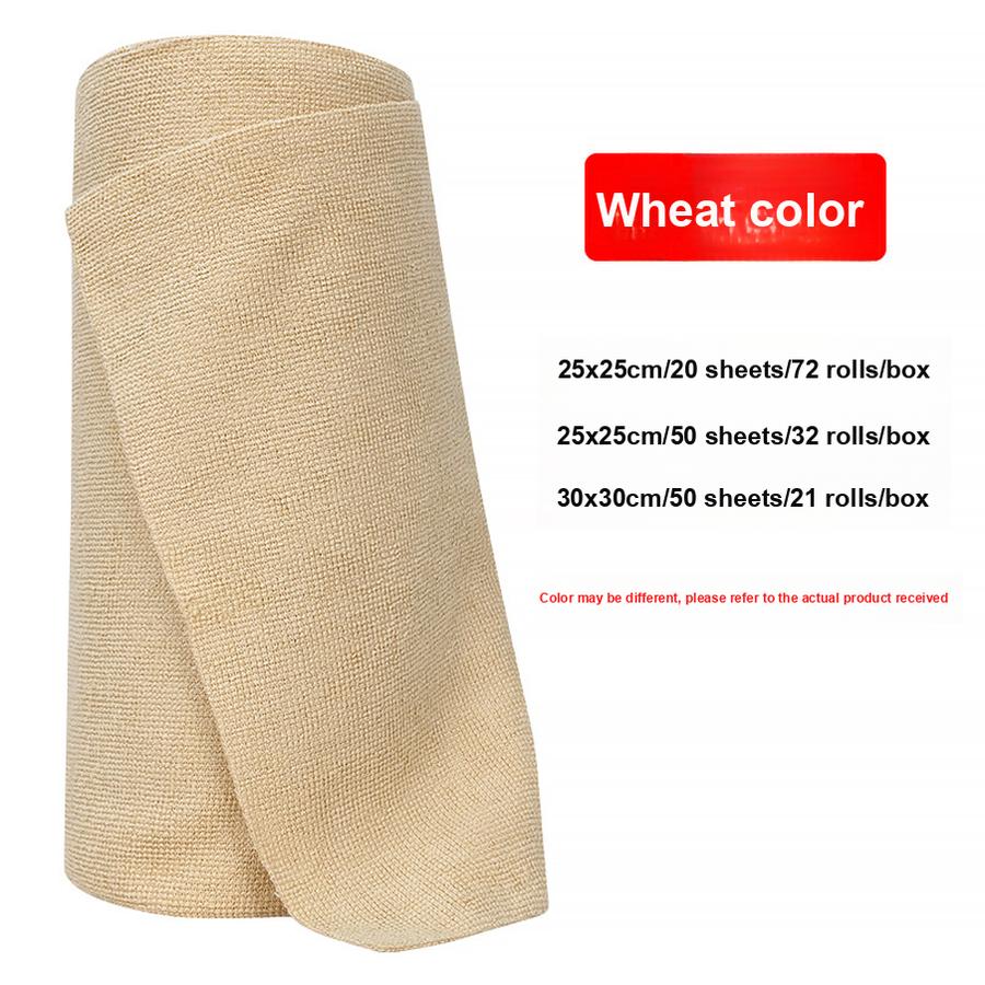 Ripped Rag Household Cleaning Microfiber Towels for Kitchen, Wet & Dry, Super Absorbent, Roll-Up Design 25*25cm(100 sheets/roll) пшеничний
Ripped Rag Household Cleaning Microfiber Towels for Kitchen, Wet & Dry, Super Absorbent, Roll-Up Design 25*25cm(100 sheets/roll) пшеничний