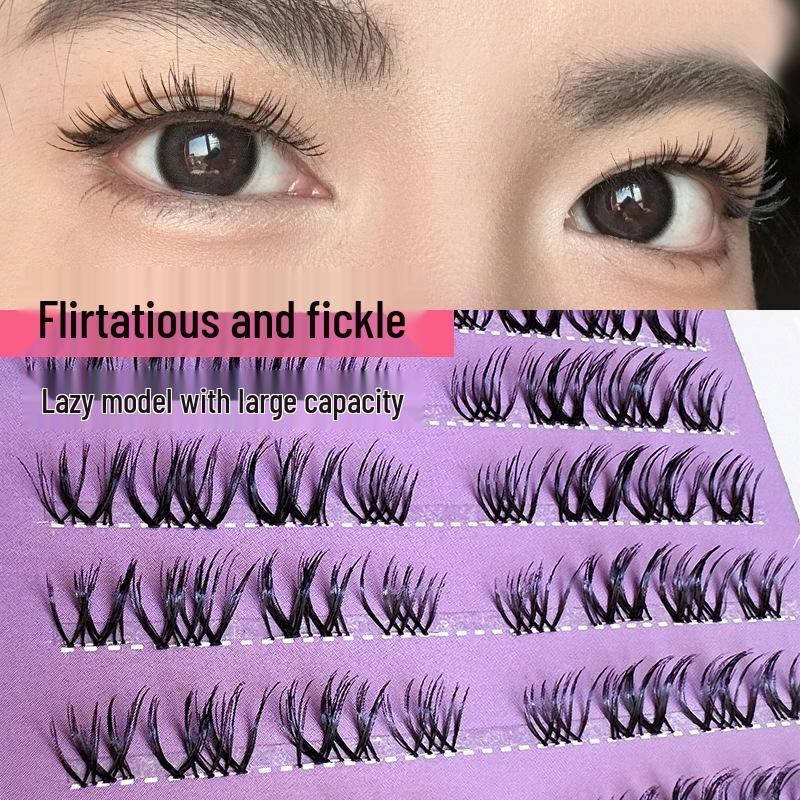 Moon Jiao Niang Transparent Fishing Line Sunflower False Eyelashes - 3-Step Beginner Photogenic Lashes
Moon Jiao Niang Transparent Fishing Line Sunflower False Eyelashes - 3-Step Beginner Photogenic Lashes