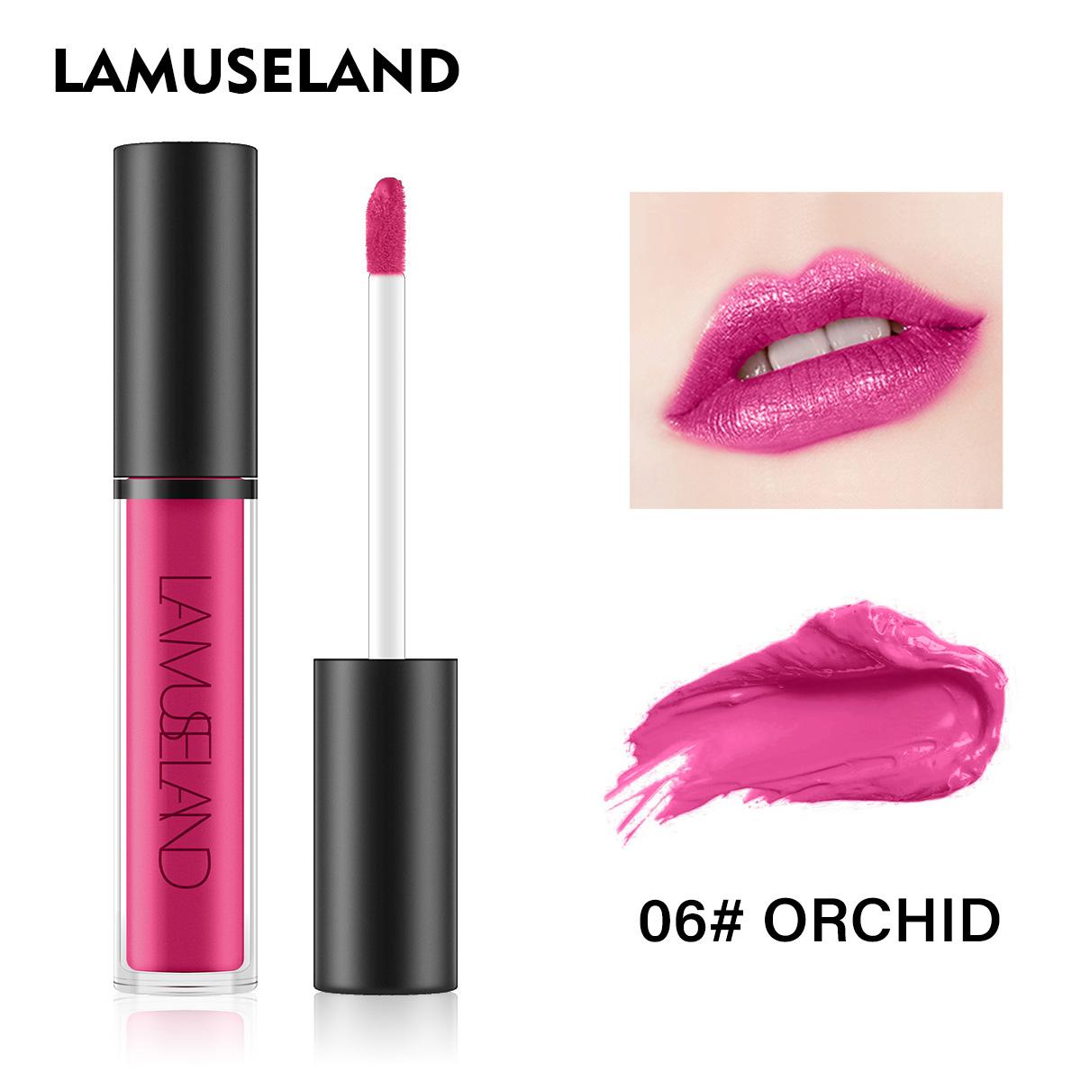 LAMUSELAND 12 цветов водостойкий стойкий блеск для губ матовая жидкая помада 4 г
LAMUSELAND 12 цветов водостойкий стойкий блеск для губ матовая жидкая помада 4 г