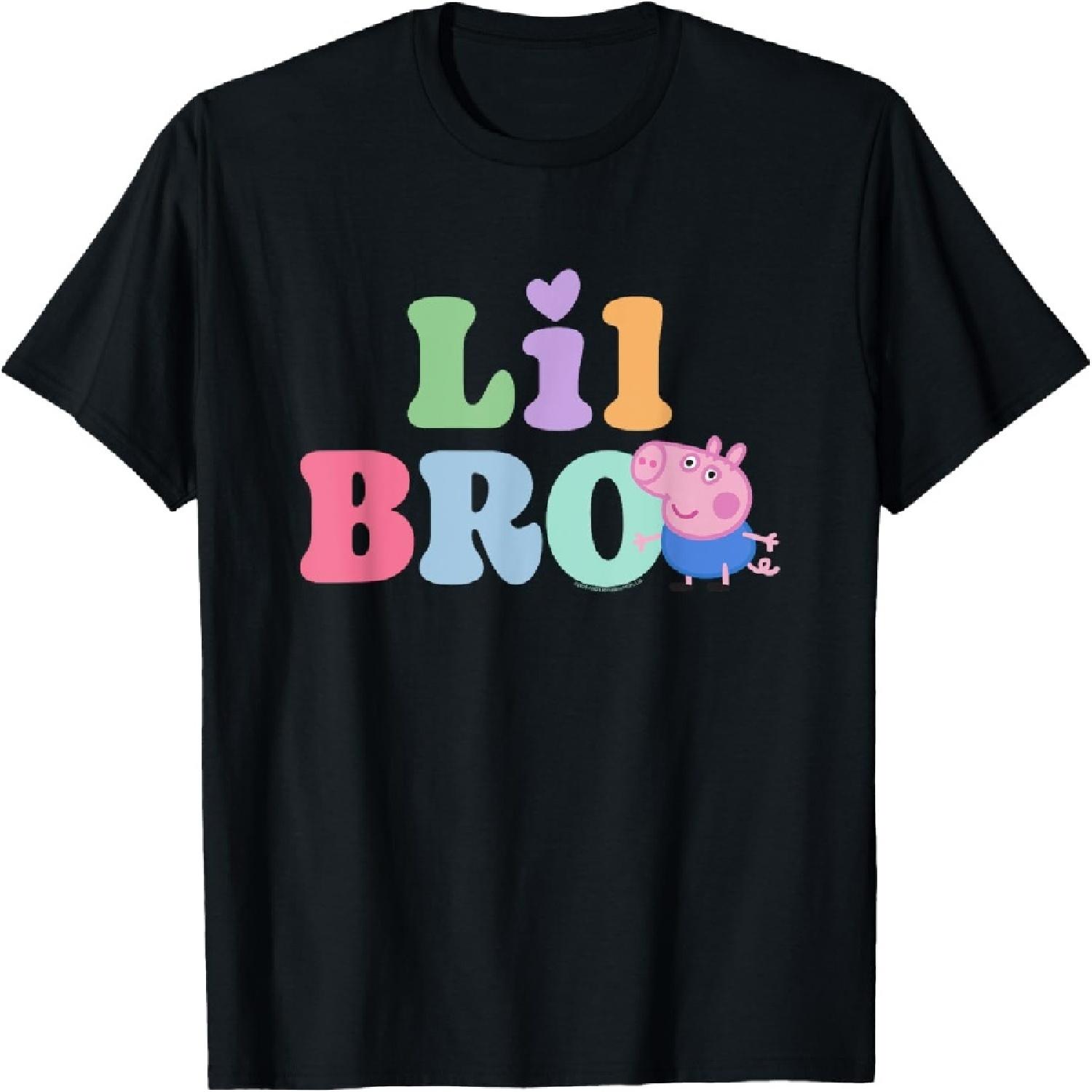 Peppa Pig 20th Anniversary Lil Bro Colorful Logo T-Shirt XXXXXL різнокольоровий
Peppa Pig 20th Anniversary Lil Bro Colorful Logo T-Shirt XXXXXL різнокольоровий