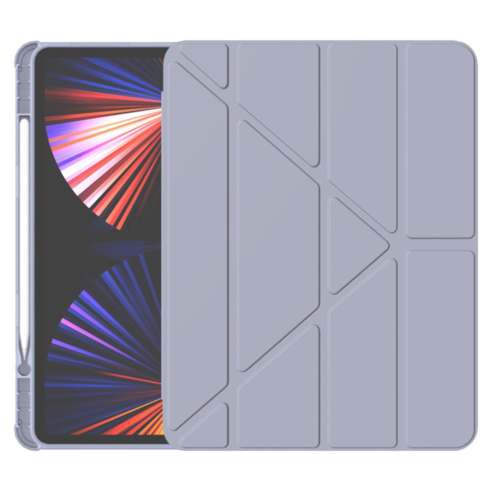 Для iPad Pro 11 (2024) Чохол-підставка Орігамі зі шкіри PU + ТПУ для планшета зі слотом для стилуса D
Для iPad Pro 11 (2024) Чохол-підставка Орігамі зі шкіри PU + ТПУ для планшета зі слотом для стилуса D