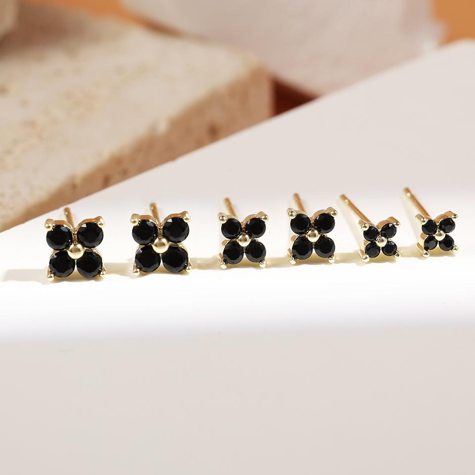 Yupsk Dainty Flower Stainless Steel Butterfly Stud Earrings for Women Cartilage Ear Ring Cute Zircon Gold Color Clover Jewelry
Yupsk Dainty Flower Stainless Steel Butterfly Stud Earrings for Women Cartilage Ear Ring Cute Zircon Gold Color Clover Jewelry