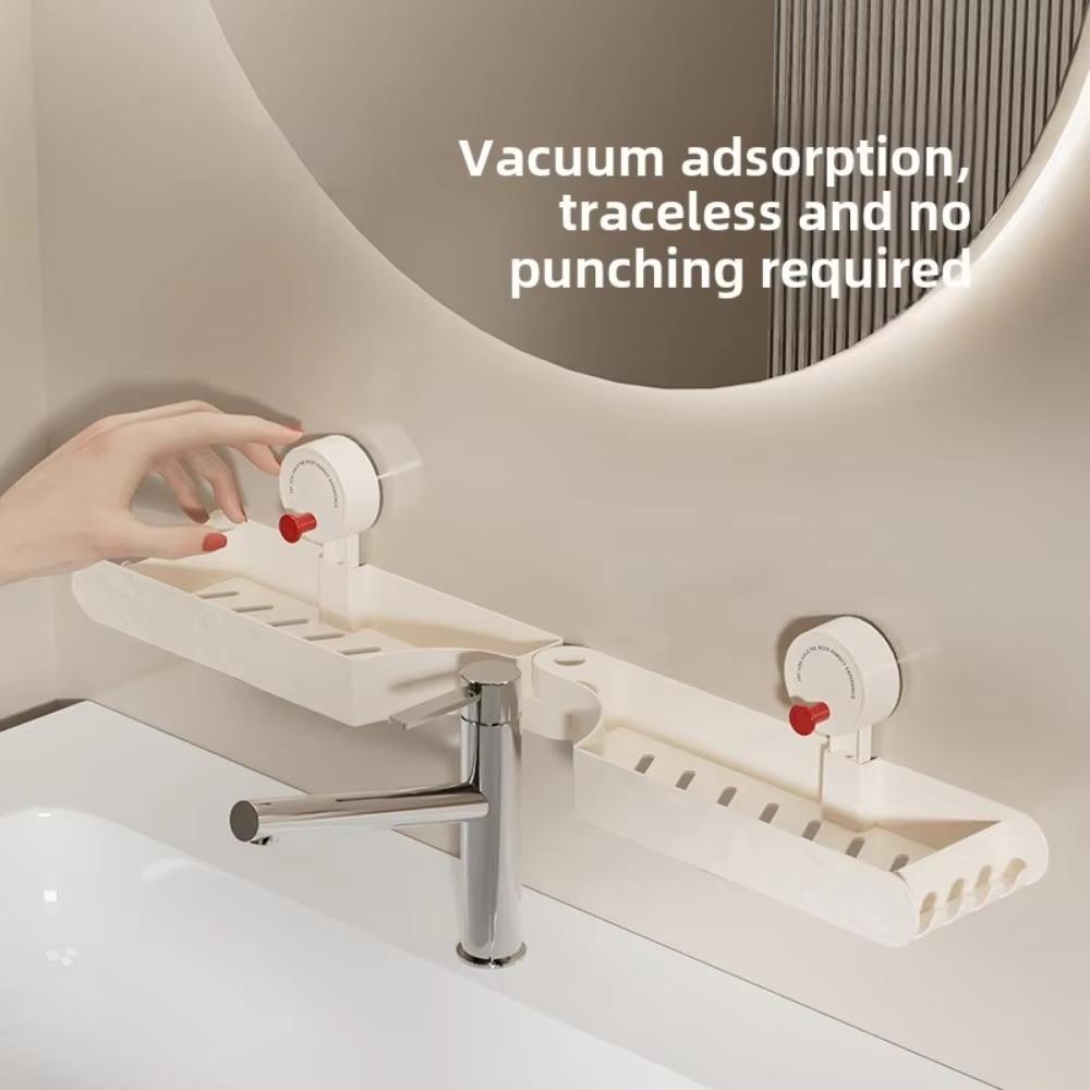 Suction Cup Faucet Storage Rack U-Shape Groove Bathroom Storage Basket for Kitchen Supplies білий
Suction Cup Faucet Storage Rack U-Shape Groove Bathroom Storage Basket for Kitchen Supplies білий