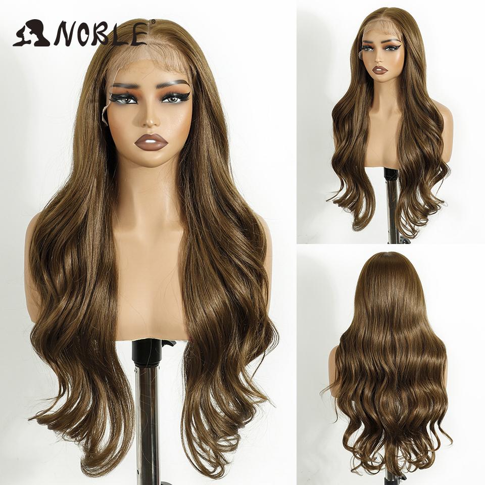 Noble 13X6 Lace Body Wave HD Transparent Ombre Blonde Highlight Wigs 26 Inch Baby Hair Lace Frontal Wig Wave Lace Wig For Women (as the picture,150%&26inches&Lace Front)
Noble 13X6 Lace Body Wave HD Transparent Ombre Blonde Highlight Wigs 26 Inch Baby Hair Lace Frontal Wig Wave Lace Wig For Women (as the picture,150%&26inches&Lace Front)