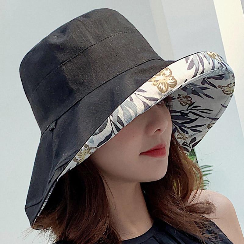 Summer Double Sided Fisherman Hat For Women Large Brim Sun Protection Basin Cap Korean Female Outdoor Beach Travel Sun Visors One Size чорний
Summer Double Sided Fisherman Hat For Women Large Brim Sun Protection Basin Cap Korean Female Outdoor Beach Travel Sun Visors One Size чорний