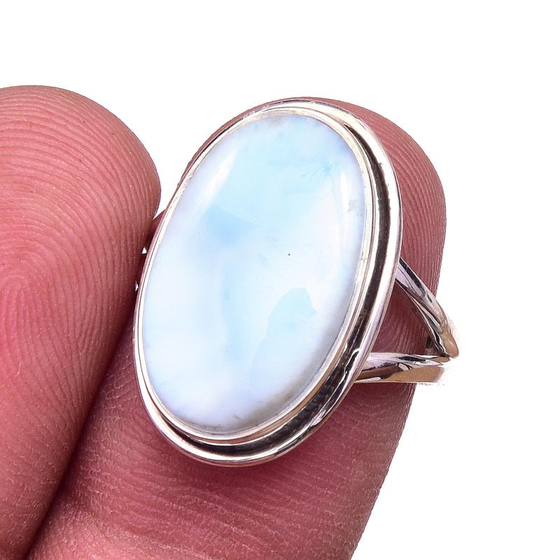 Natural Republic Larimar Gemstone 925 Solid Sterling Silver Gift Ring S.7 H1n45
Natural Republic Larimar Gemstone 925 Solid Sterling Silver Gift Ring S.7 H1n45