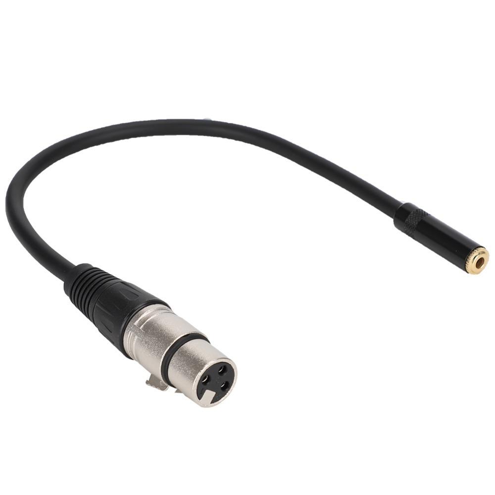 Durable 3.5MM 3.5MM Female to XLR Female/Male 0.3M Length Audio Adapter Cable Condenser Mic Cable Studio Recording
Durable 3.5MM 3.5MM Female to XLR Female/Male 0.3M Length Audio Adapter Cable Condenser Mic Cable Studio Recording