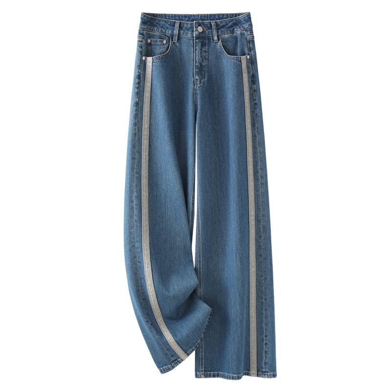Retro Wide-Leg Color-Block Jeans - High-Waisted Floor-Length Pants for Women s Spring & Autumn 2025 Collection 2XL
Retro Wide-Leg Color-Block Jeans - High-Waisted Floor-Length Pants for Women s Spring & Autumn 2025 Collection 2XL