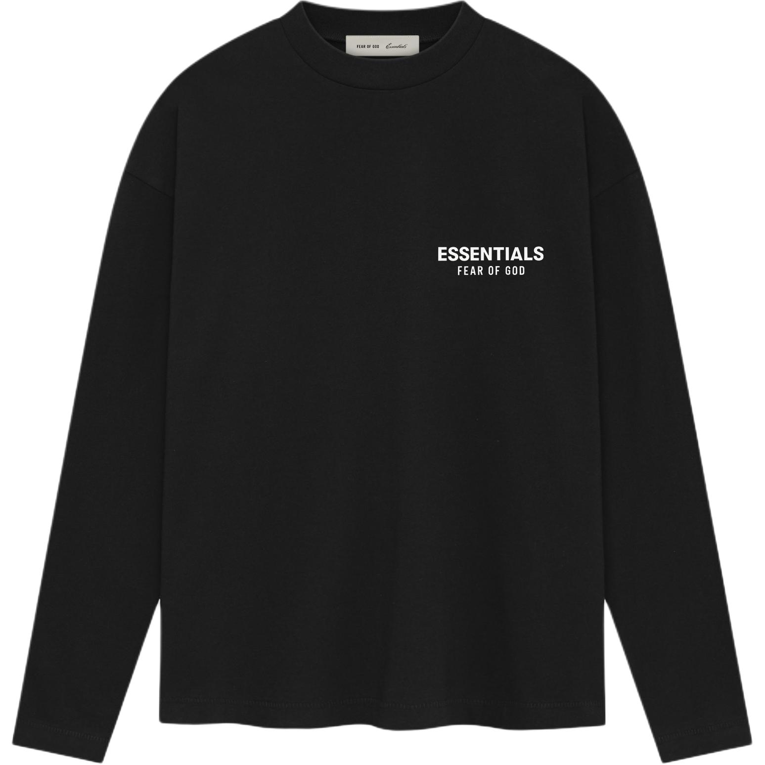 Fear Of God Essentials Classic Fit Long Sleeve T-Shirt Unisex Tops Vintage-Black White 125AS264181F S
Fear Of God Essentials Classic Fit Long Sleeve T-Shirt Unisex Tops Vintage-Black White 125AS264181F S