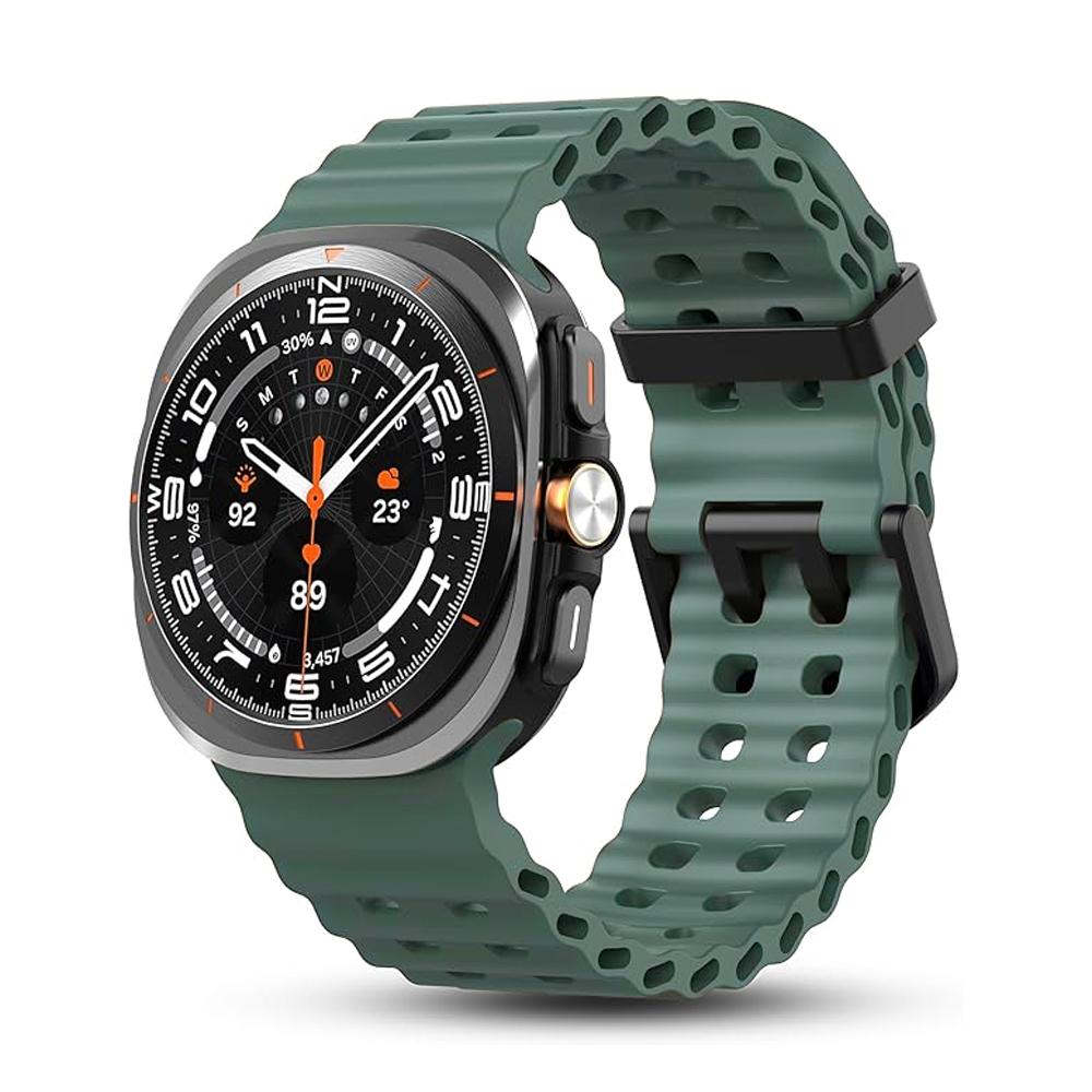 Оригинальный ремешок для Samsung Galaxy Watch Ultra 47 мм аксессуары Морской силиконовый спортивный браслет Correa Galaxy Watch 7 Ultra ремешок Galaxy watch Ultra темно-зеленого
Оригинальный ремешок для Samsung Galaxy Watch Ultra 47 мм аксессуары Морской силиконовый спортивный браслет Correa Galaxy Watch 7 Ultra ремешок Galaxy watch Ultra темно-зеленого