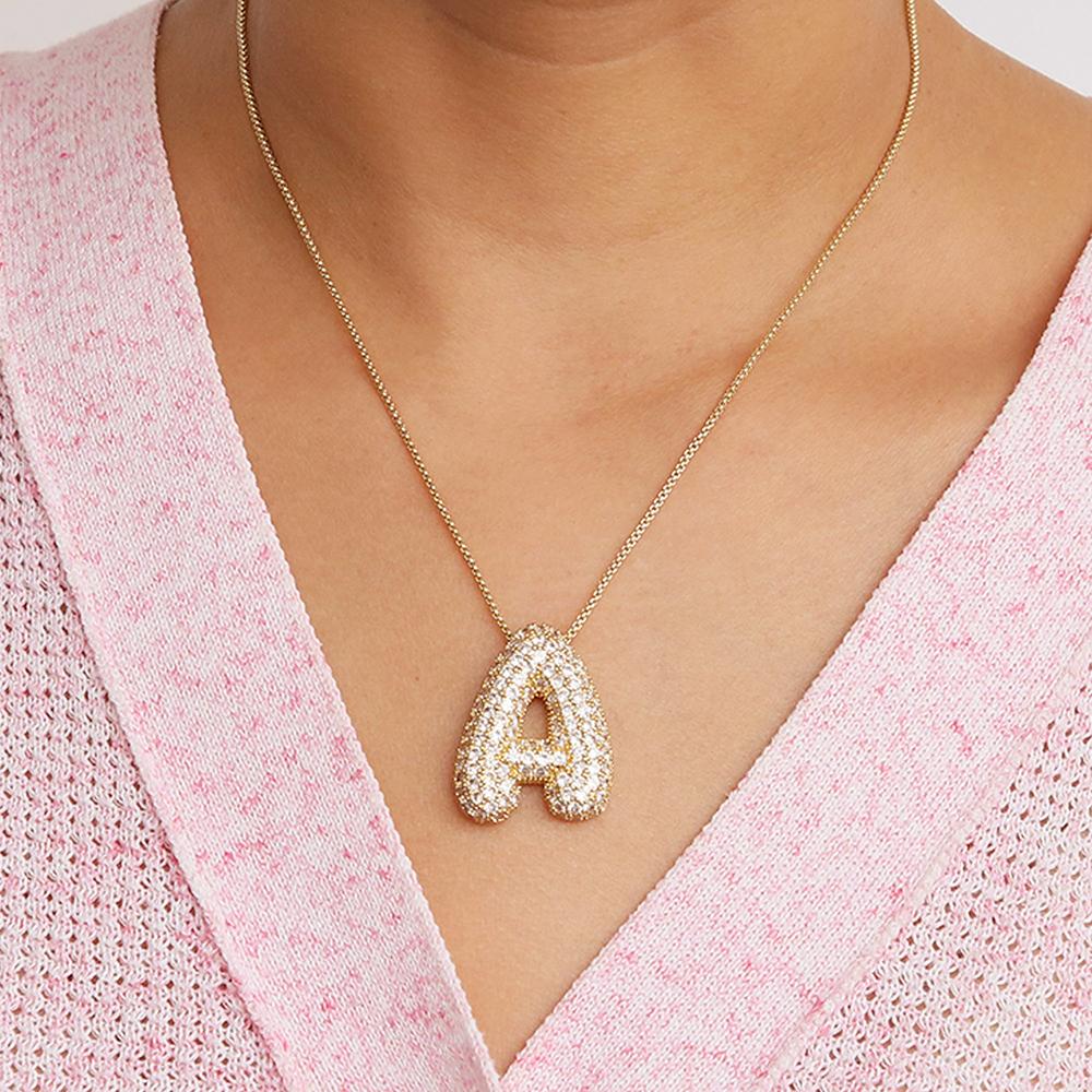 Initial Charm A-Z Letters Pendant Necklace Women Men Choker Stainless Steel Rope Chain Fat Alphabet Gold Color Hip Hop Iced
Initial Charm A-Z Letters Pendant Necklace Women Men Choker Stainless Steel Rope Chain Fat Alphabet Gold Color Hip Hop Iced