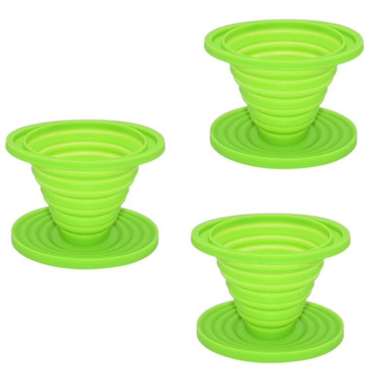 Good-Coffee Filter Foldable Reusable Coffee Filter Cone For Hand-Brewed Coffee Ideal For Hiking Camping Home Offices зелений
Good-Coffee Filter Foldable Reusable Coffee Filter Cone For Hand-Brewed Coffee Ideal For Hiking Camping Home Offices зелений