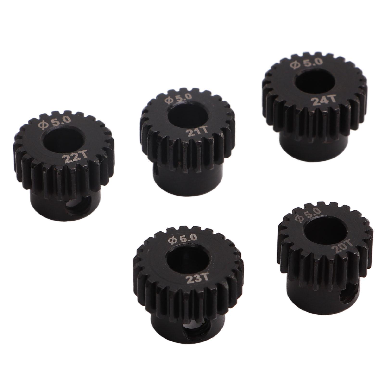 48DP Pinion Gear Set 5.0mm Chrome Molybdenum Alloy Steel 20T 21T 22T 23T 24T RC Motor Gear for Remote Control Car Motor 
48DP Pinion Gear Set 5.0mm Chrome Molybdenum Alloy Steel 20T 21T 22T 23T 24T RC Motor Gear for Remote Control Car Motor