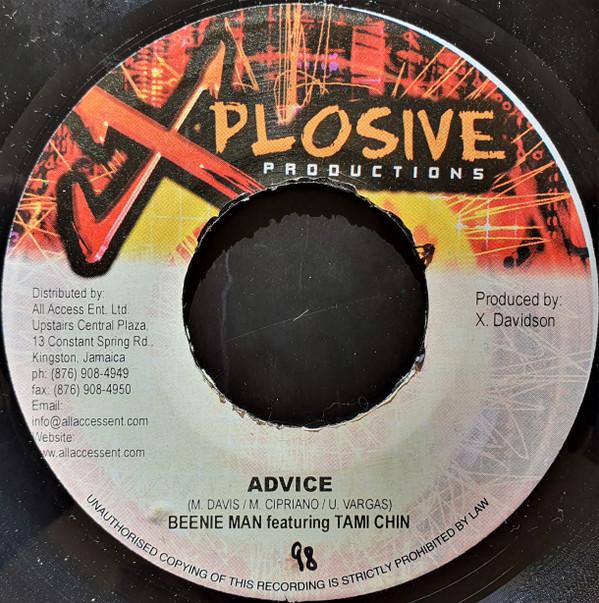 7inch Record BEENIE MAN, TAMI CHYNN - Advice NONE Xplosive Produc Jamaica Reggae, Ska & Dub Used
7inch Record BEENIE MAN, TAMI CHYNN - Advice NONE Xplosive Produc Jamaica Reggae, Ska & Dub Used