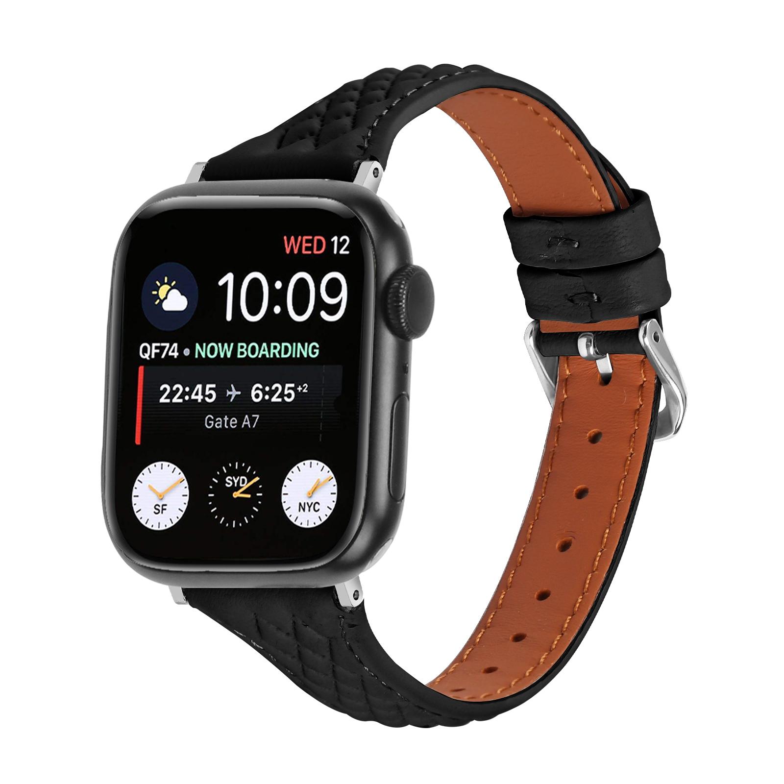 For Apple Watch 10 46mm/Ultra 2/Ultra 49mm/9 8 7 45mm/SE (2023) SE (2022) SE 6 5 4 44mm/3 2 1 42mm Top-Layer Cow Leather Watch Strap Brown
For Apple Watch 10 46mm/Ultra 2/Ultra 49mm/9 8 7 45mm/SE (2023) SE (2022) SE 6 5 4 44mm/3 2 1 42mm Top-Layer Cow Leather Watch Strap Brown