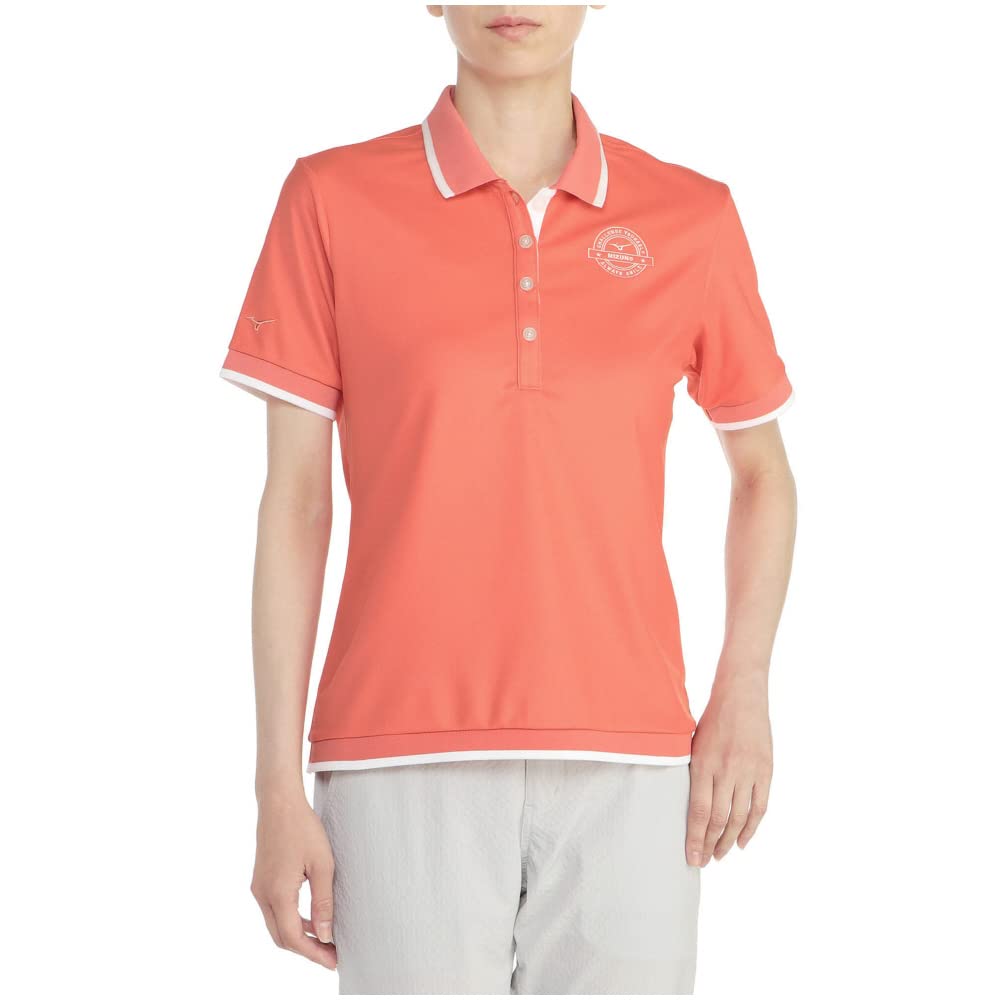Mizuno Golf Wear Quick Dry Basic Polo UV Coral Size M Shirt, Moisture-Wicking, Quick-Drying, Protection, Pink, (E2MA2203)
Mizuno Golf Wear Quick Dry Basic Polo UV Coral Size M Shirt, Moisture-Wicking, Quick-Drying, Protection, Pink, (E2MA2203)