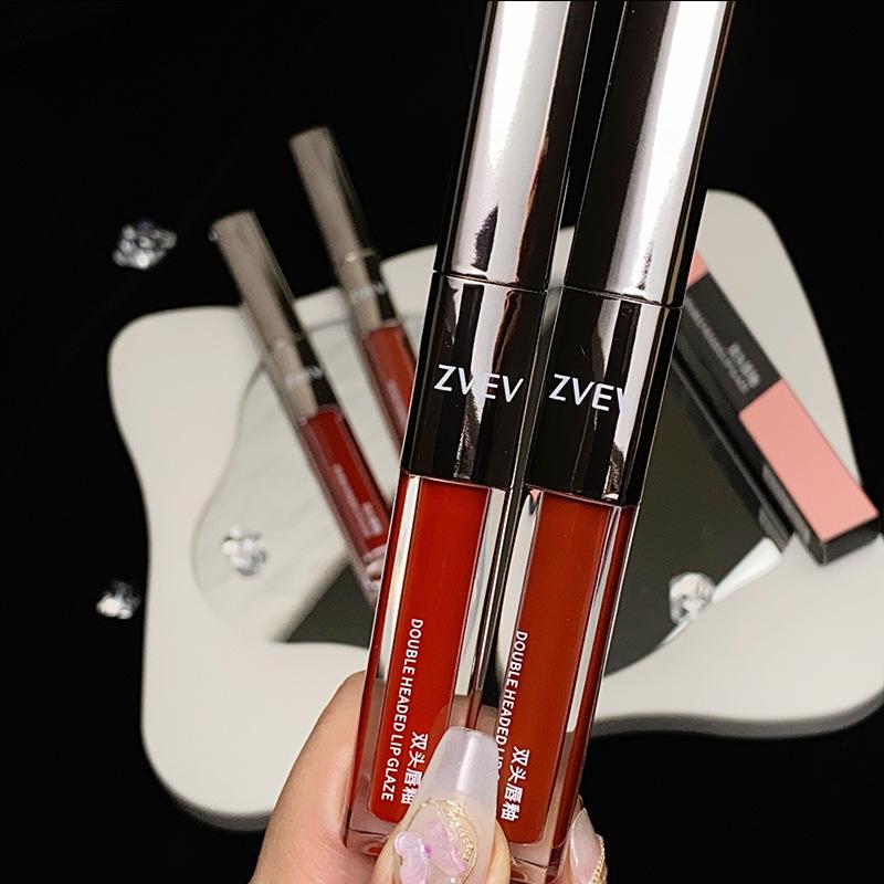ZVEV High-Value Double-Ended Lip Gloss: Non-Stick, Long-Lasting, and Skin-Brightening Matte Finish. 2.5g + 2.5g
ZVEV High-Value Double-Ended Lip Gloss: Non-Stick, Long-Lasting, and Skin-Brightening Matte Finish. 2.5g + 2.5g