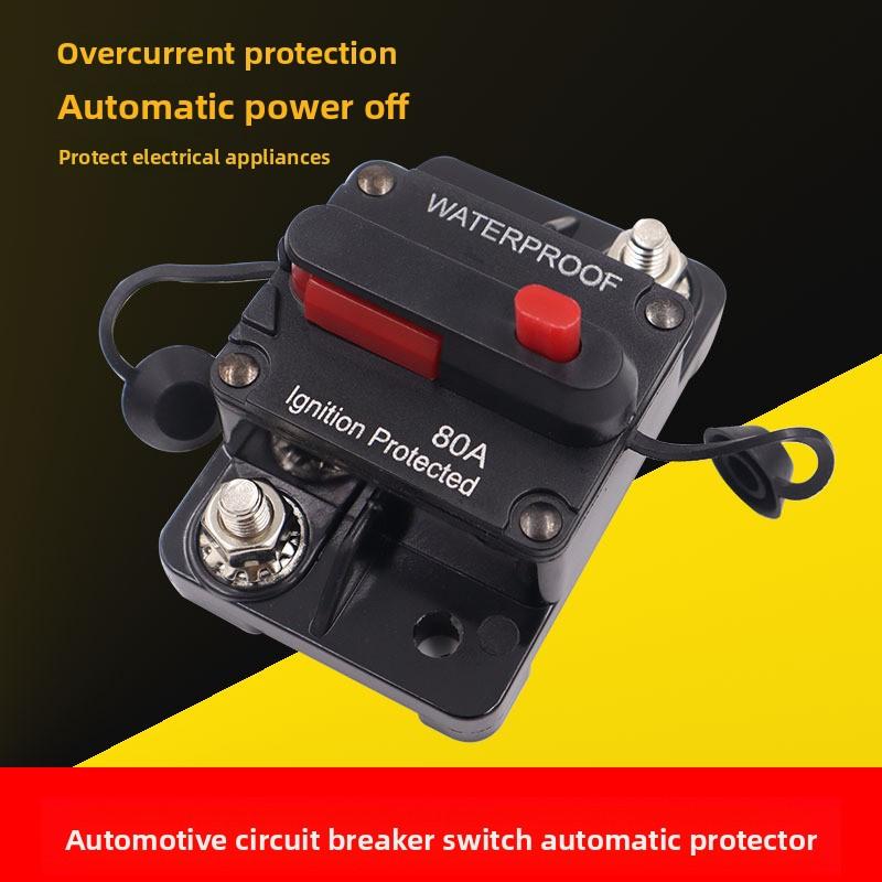 Automobile Yacht RV Circuit Breaker Automatic Circuit Breaker Protection Recoverable Circuit Breaker Fuse Seat Circuit Protector 20A
Automobile Yacht RV Circuit Breaker Automatic Circuit Breaker Protection Recoverable Circuit Breaker Fuse Seat Circuit Protector 20A