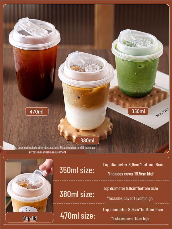 Thickened Disposable U-Shaped Plastic Cups with Direct Drink Lid
Thickened Disposable U-Shaped Plastic Cups with Direct Drink Lid
