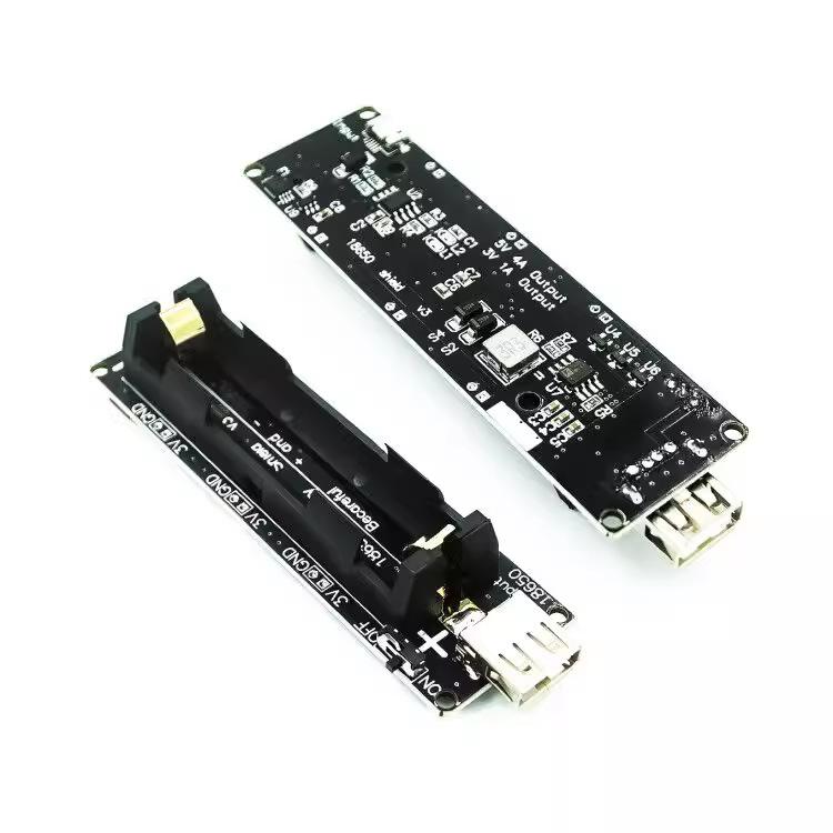 ESP32 1/2/4CH 18650 Battery Expansion Board V3 Power Bank Module
ESP32 1/2/4CH 18650 Battery Expansion Board V3 Power Bank Module