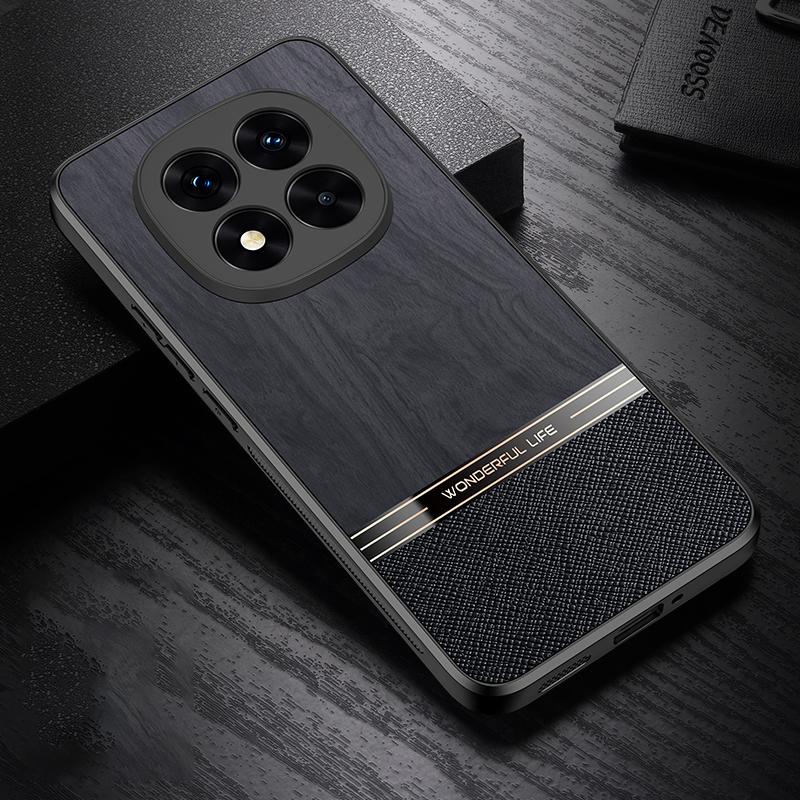 Для Xiaomi Redmi Note 14 Pro+ 5G Чохол Шкіряне покриття з текстурою дерева TPU Захисний чохол для телефону Black
Для Xiaomi Redmi Note 14 Pro+ 5G Чохол Шкіряне покриття з текстурою дерева TPU Захисний чохол для телефону Black