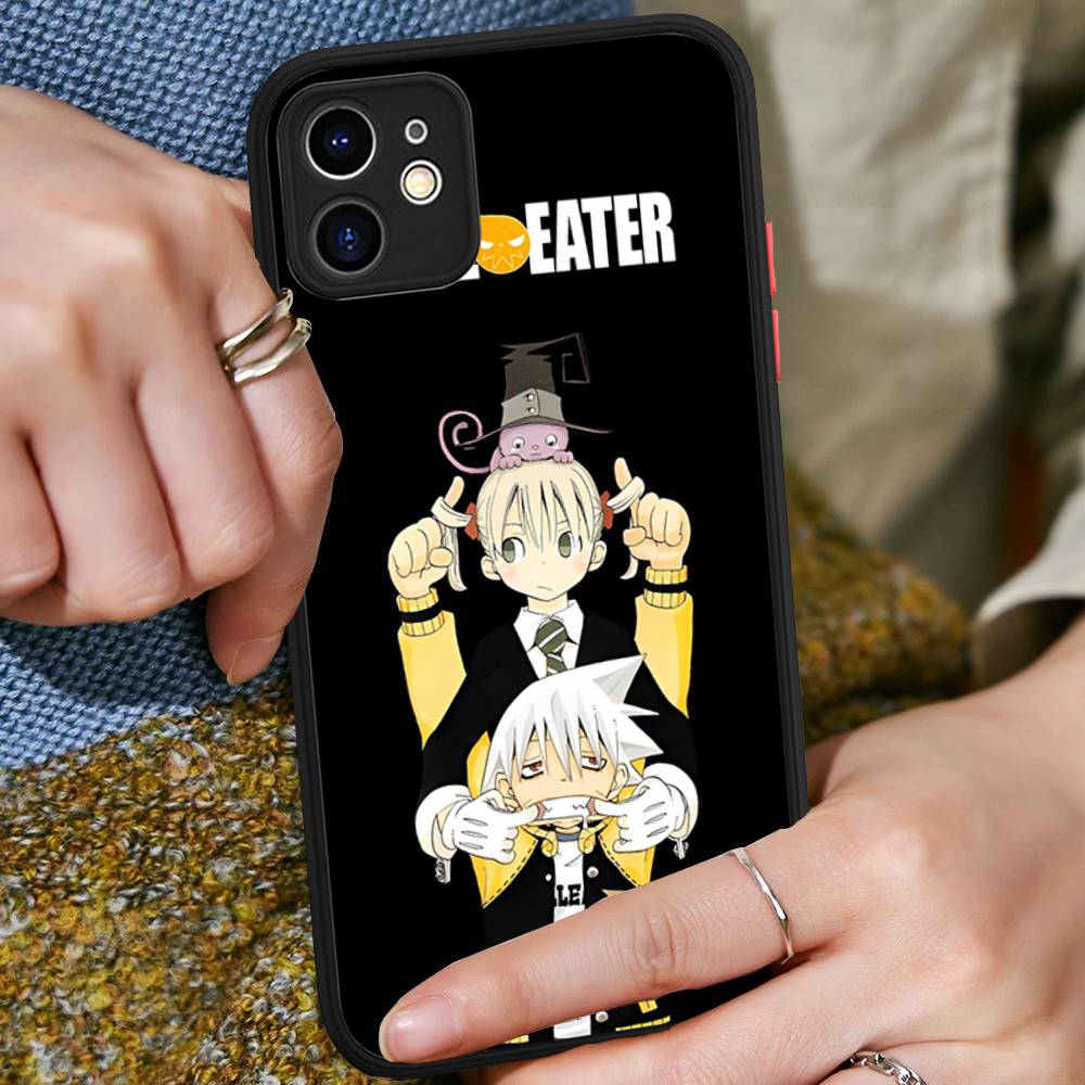 Anime Soul E-Eater Phone Case For iPhone 11 12 13 14 15 16 Pro Plus X XS MAX Matte Bumper Shockproof Cover iphone 14 plus
Anime Soul E-Eater Phone Case For iPhone 11 12 13 14 15 16 Pro Plus X XS MAX Matte Bumper Shockproof Cover iphone 14 plus