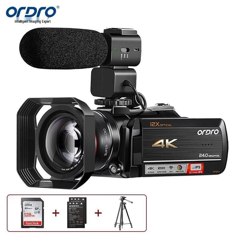 ORDRO AC5 4K Optical Zoom Professional Camcorder (CN version)
ORDRO AC5 4K Optical Zoom Professional Camcorder (CN version)