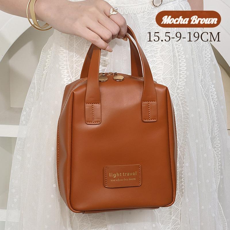 Большая вместительная косметичка Shell, женская косметичка, модная дорожная косметичка, портативная косметичка, однотонный цвет коричневый
Большая вместительная косметичка Shell, женская косметичка, модная дорожная косметичка, портативная косметичка, однотонный цвет коричневый