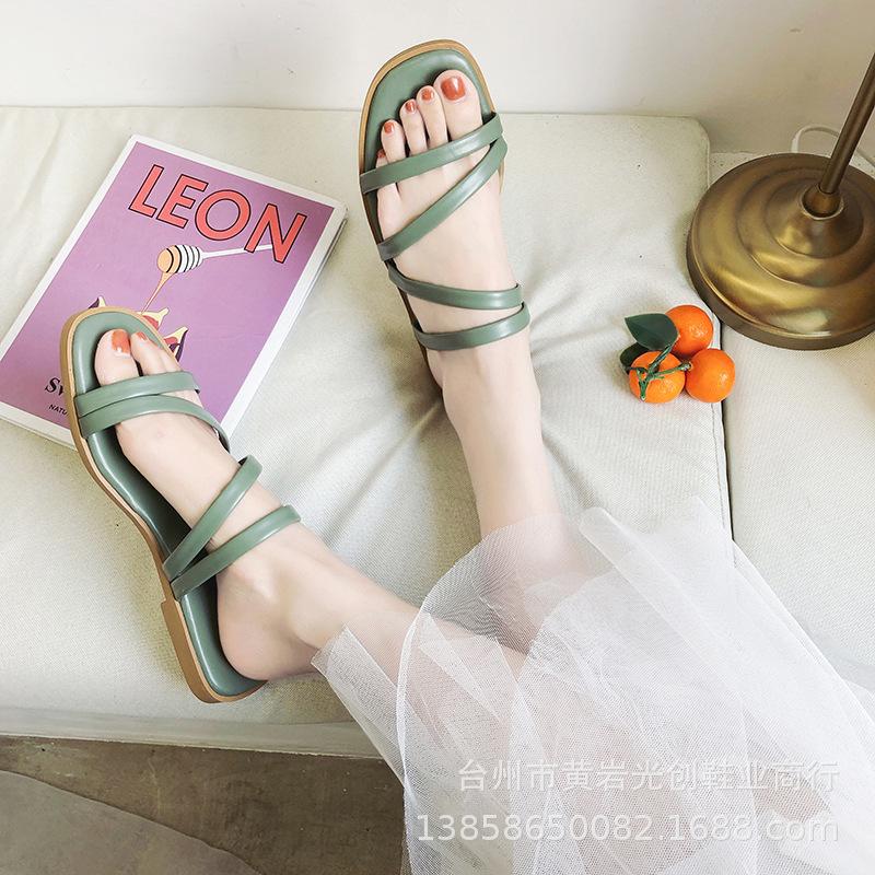 2019 spring new women s sandals women s shoes flat bottom leak toe Korean version rubber two wear sandals slippers new 41 зелёный
2019 spring new women s sandals women s shoes flat bottom leak toe Korean version rubber two wear sandals slippers new 41 зелёный