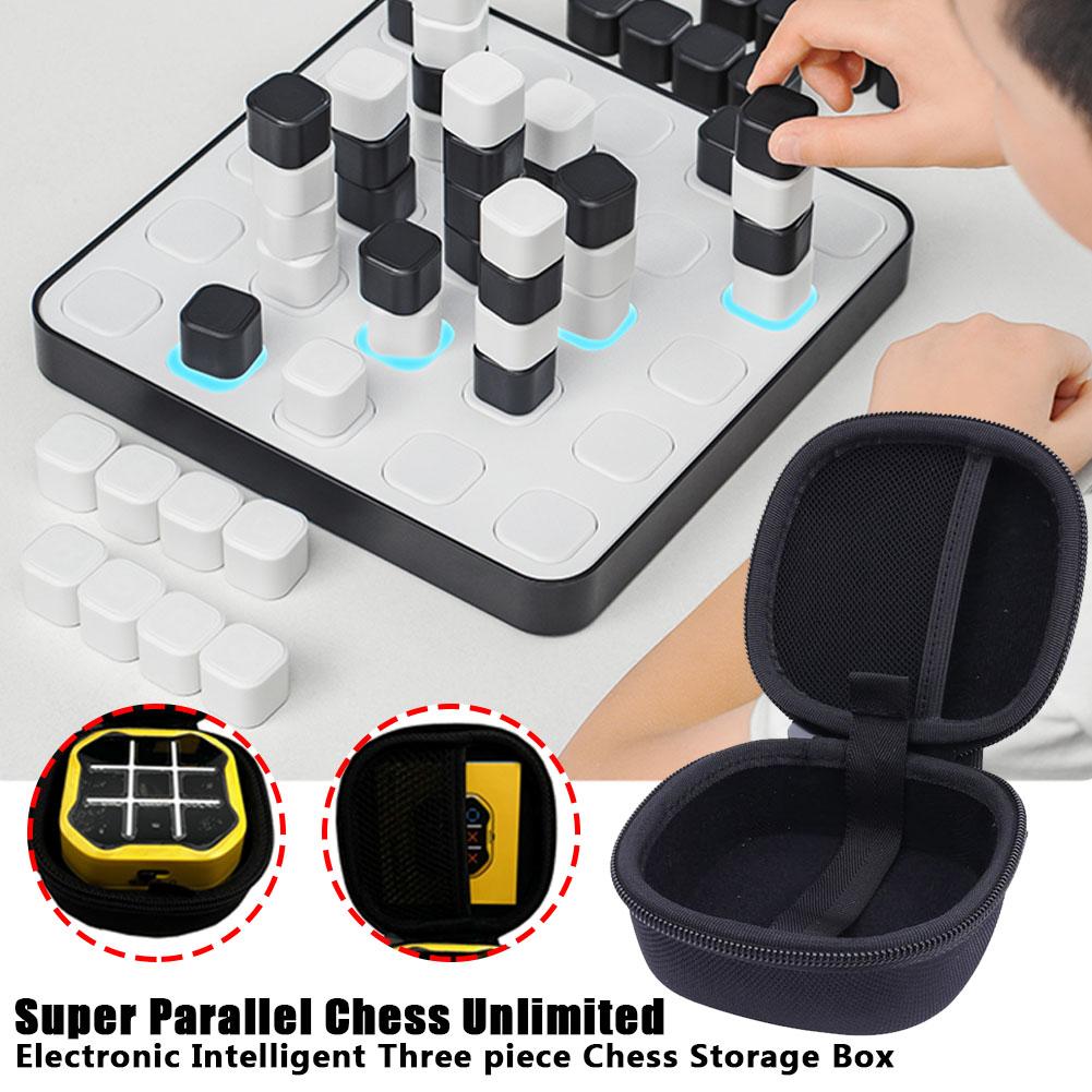 Для GiiKER Tic Tac Toe Bolt Game 3-in-1 Handheld Puzzle Console EVA Storage Bag Game Protect El L6F1
Для GiiKER Tic Tac Toe Bolt Game 3-in-1 Handheld Puzzle Console EVA Storage Bag Game Protect El L6F1