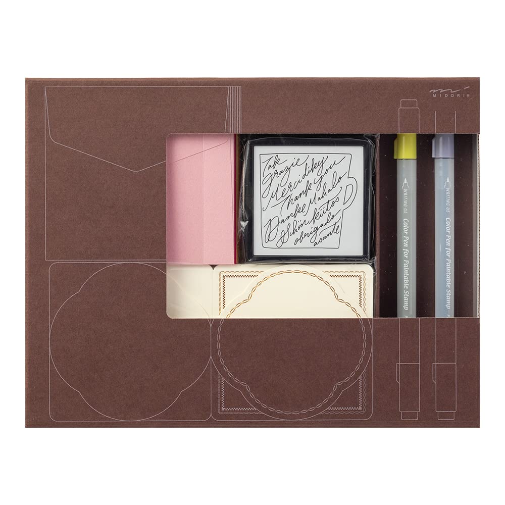 Midori Stamp Penetration Thank You from Around the Midori 70th Anniversary Limited 35446006 Kit, World, Edition,
Midori Stamp Penetration Thank You from Around the Midori 70th Anniversary Limited 35446006 Kit, World, Edition,