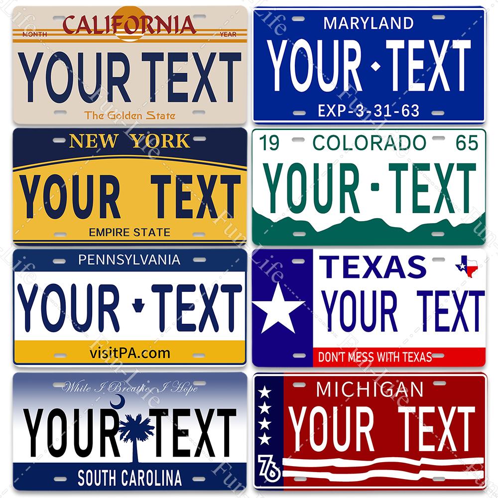 Your Text Custom Plate Poster Vintage Home Decor Retro Metal Tin Signs Pub Car Garage Wall Art Home Decor 15x30cm 15x30cm
Your Text Custom Plate Poster Vintage Home Decor Retro Metal Tin Signs Pub Car Garage Wall Art Home Decor 15x30cm 15x30cm