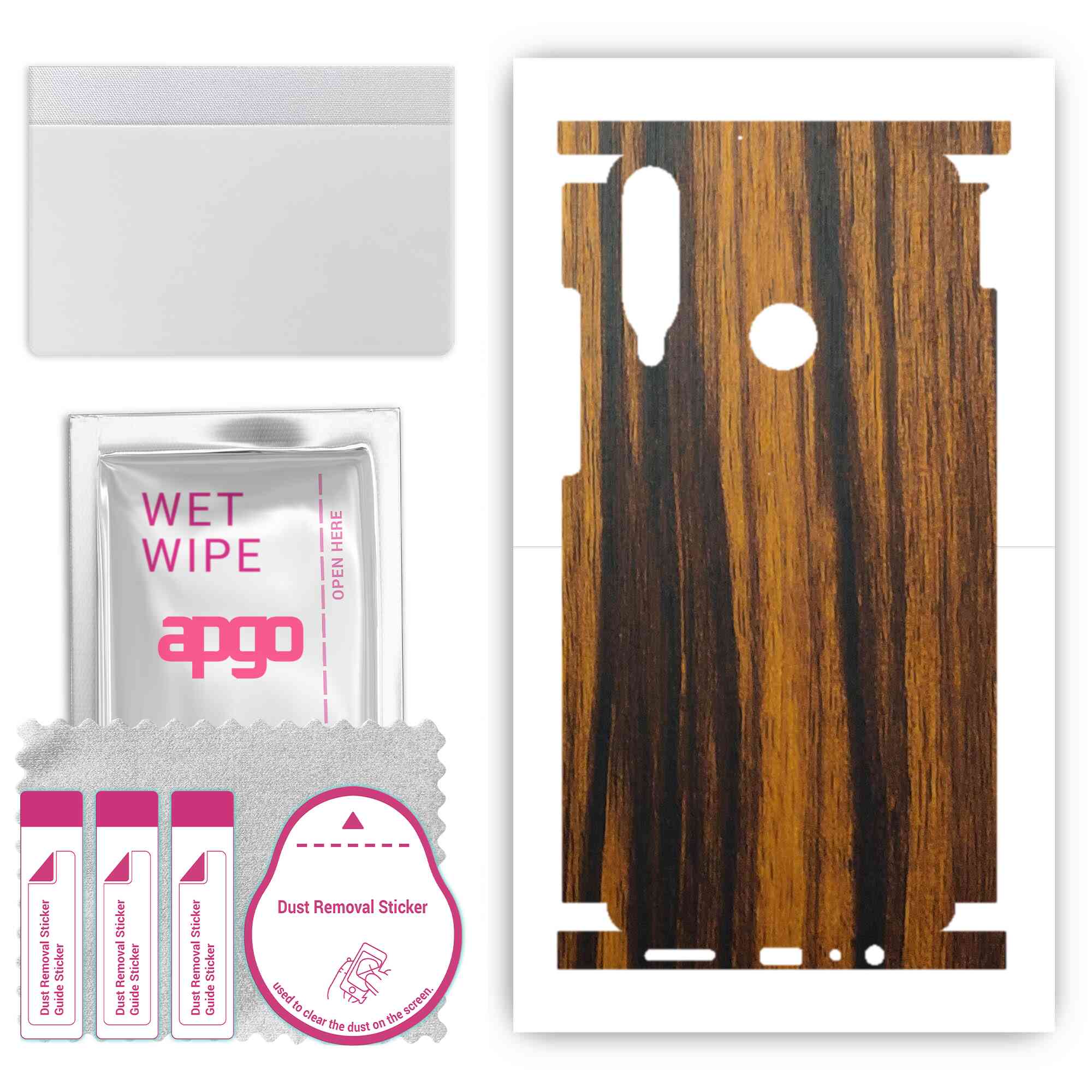 apgo Protective Skin Sticker for the back+sides compatible with Huawei Y6p, Full Wrap Film, Foil, Vinyl - Pattern Tigerwood
apgo Protective Skin Sticker for the back+sides compatible with Huawei Y6p, Full Wrap Film, Foil, Vinyl - Pattern Tigerwood