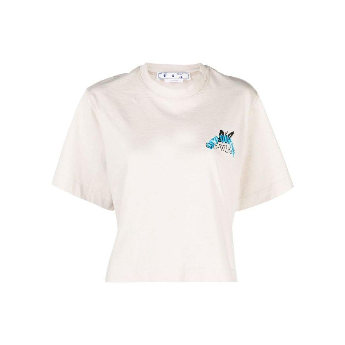 Off-White Женская футболка с коротким рукавом с логотипом, белая OWAA090S23JER0030944 M
Off-White Женская футболка с коротким рукавом с логотипом, белая OWAA090S23JER0030944 M