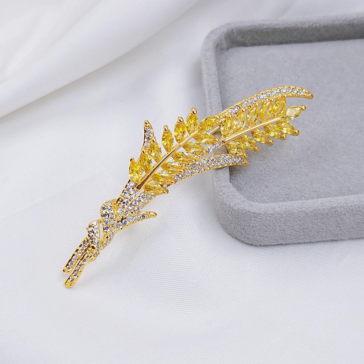 Брошь в виде колоска пшеницы в корейском стиле — элегантная булавка для кардиганов и костюмов
Брошь в виде колоска пшеницы в корейском стиле — элегантная булавка для кардиганов и костюмов