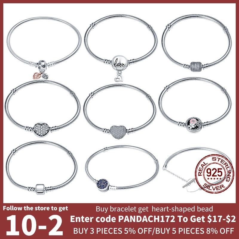 Подходит для распродажи Pandach Charms Bead 100% 925 стерлингового серебра, множество видов цепочек, браслетов, женские ювелирные украшения, подарок 20cm
Подходит для распродажи Pandach Charms Bead 100% 925 стерлингового серебра, множество видов цепочек, браслетов, женские ювелирные украшения, подарок 20cm