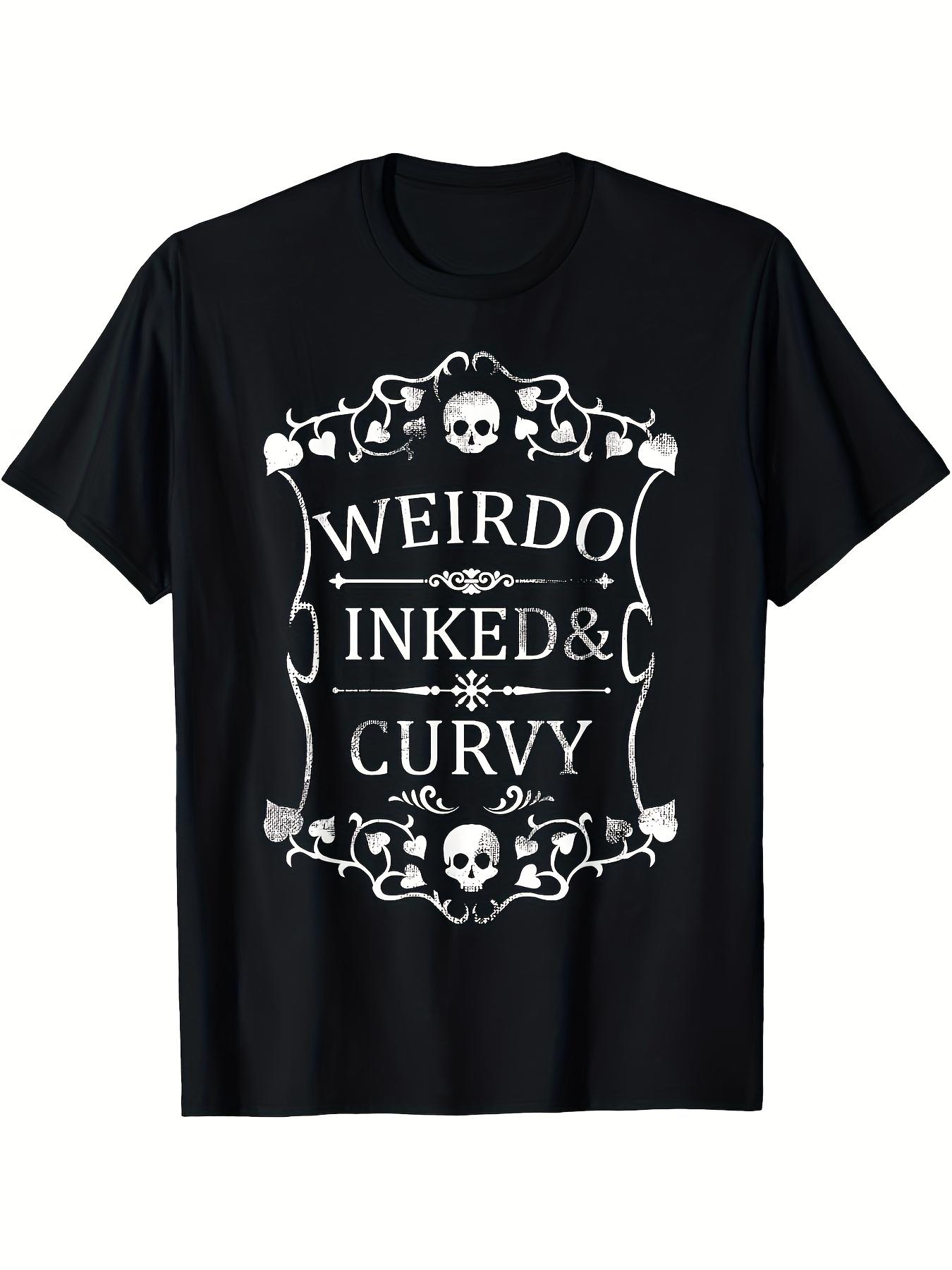 Women s T-Shirt Y2K Goth Alternative Weird Curvy Black Regular Fit S
Women s T-Shirt Y2K Goth Alternative Weird Curvy Black Regular Fit S