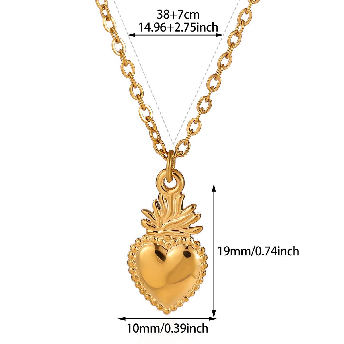 Dainty Mini Radish Heart Necklace For Women Elegant Gold Color Collier Stainless Steel Choker Aesthetic Jewelry Party Gift Her
Dainty Mini Radish Heart Necklace For Women Elegant Gold Color Collier Stainless Steel Choker Aesthetic Jewelry Party Gift Her