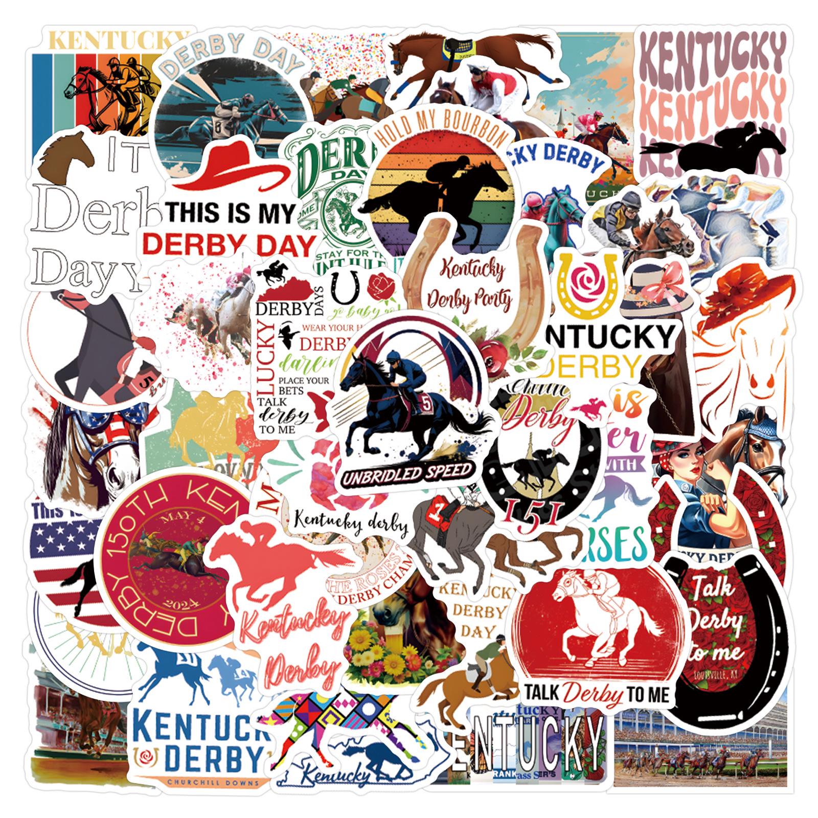 55 Kentucky Derby Graffiti Stickers: Personalized Trendy Water Bottle Decorations
55 Kentucky Derby Graffiti Stickers: Personalized Trendy Water Bottle Decorations