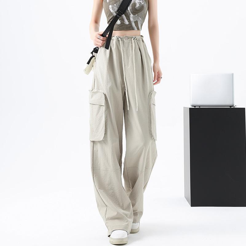 Work Pants for Women New Summer Spring and Autumn High Waist Slimming Casual Loose Mountain Straight Wide-leg Pants L
Work Pants for Women New Summer Spring and Autumn High Waist Slimming Casual Loose Mountain Straight Wide-leg Pants L