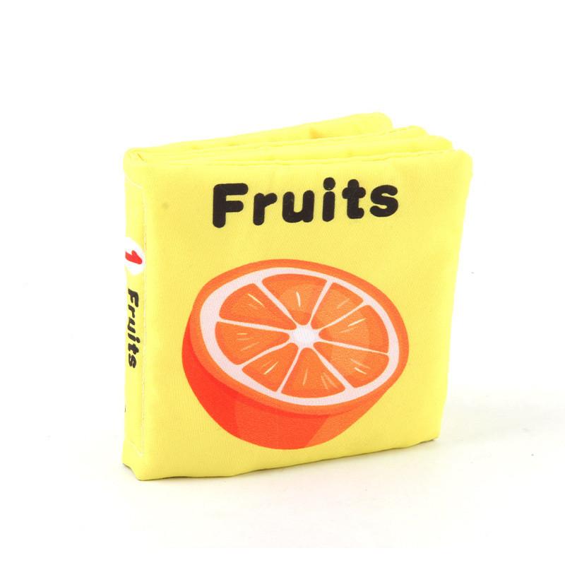 Interactive Baby Cloth Book Early Education Toy Hand Palm Book Stationery Daily Supplies Baby Cloth Book Fruits
Interactive Baby Cloth Book Early Education Toy Hand Palm Book Stationery Daily Supplies Baby Cloth Book Fruits