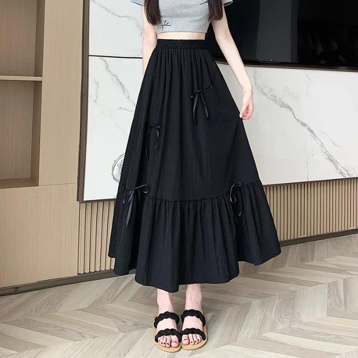 New summer gentle wind bow splicing sweet skirt small cake medium dress 2XL
New summer gentle wind bow splicing sweet skirt small cake medium dress 2XL