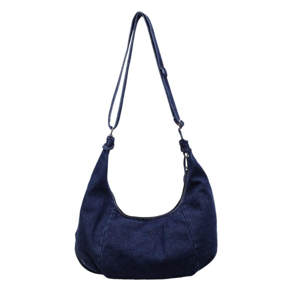 Vintage Hobo Sling Bag Versatile Satchel Bags Trendy Denim Shoulder Bag Handbag темно-синього кольору
Vintage Hobo Sling Bag Versatile Satchel Bags Trendy Denim Shoulder Bag Handbag темно-синього кольору