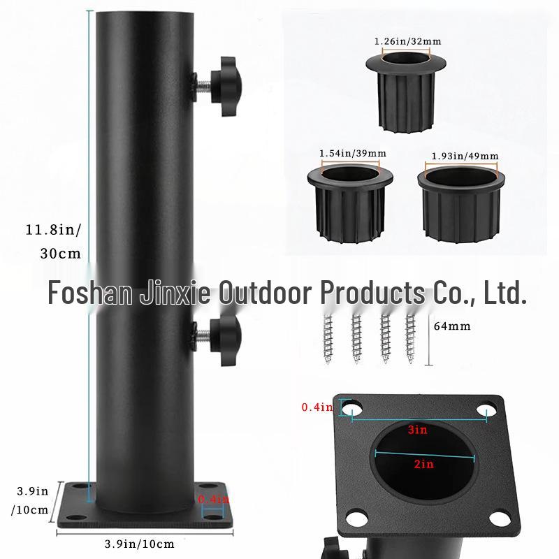 Ground Insert Iron Umbrella Stand - Universal Carbon Steel Umbrella Pole Holder and Fixing Base for Outdoor Use
Ground Insert Iron Umbrella Stand - Universal Carbon Steel Umbrella Pole Holder and Fixing Base for Outdoor Use