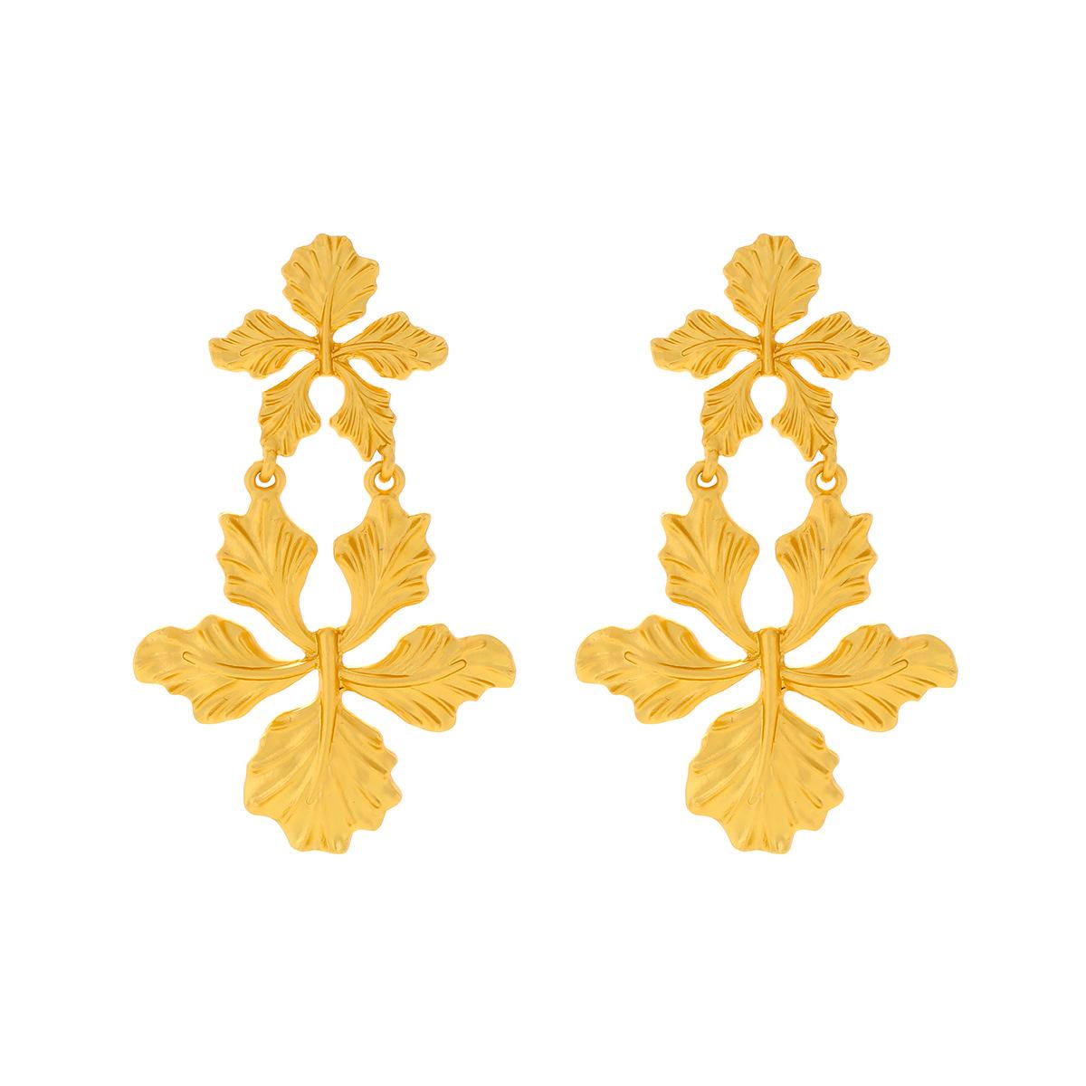 Metal Leaves Flowers Geometric Dangle Earrings Women New Classic Retro Design Zircon Daily Accessories золотой
Metal Leaves Flowers Geometric Dangle Earrings Women New Classic Retro Design Zircon Daily Accessories золотой
